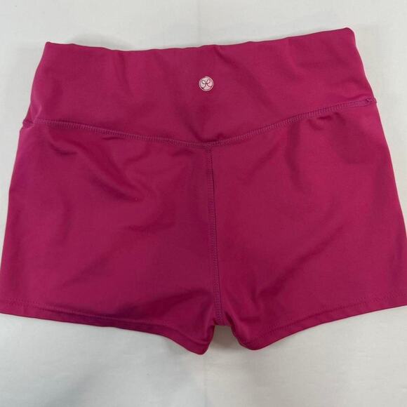 Micro Hot Pink Gym Booty Shorts Size Medium - Picture 2 of 3